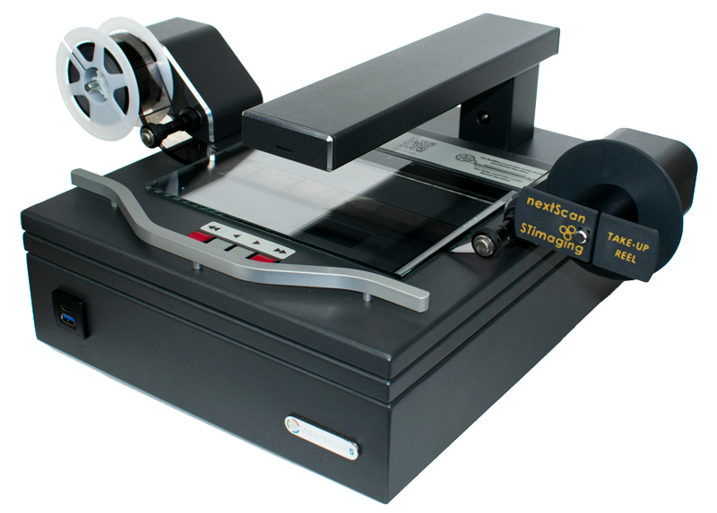ST Imaging ViewScan 5 microfilm scanner with film take-up reels